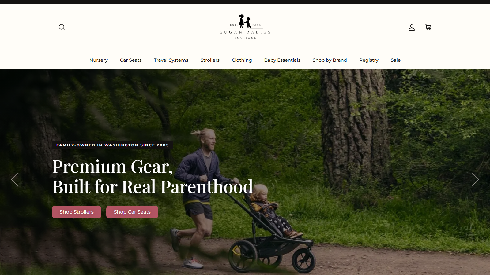 Sugar Babies, Part Three: A Storefront Facelift With No Replatform: hero screenshot